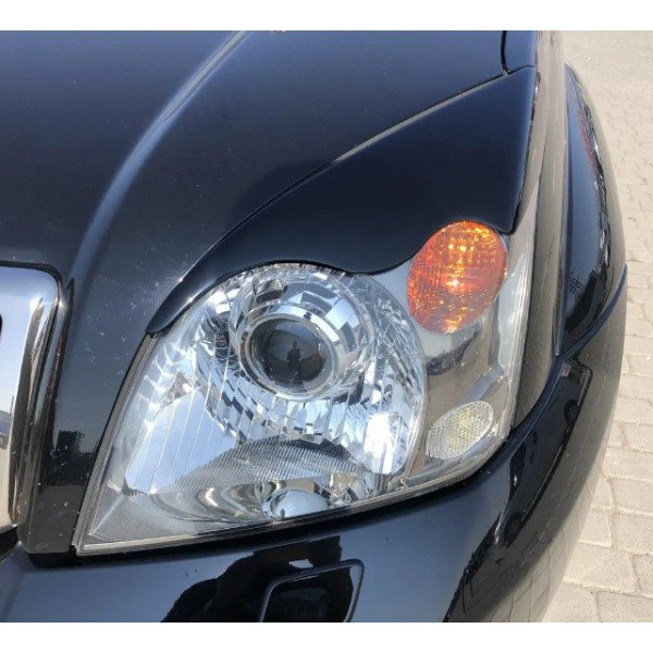 Вії фар для Toyota Land Cruiser Prado 120 2002-2009 Voron Glass