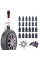Саморіз для ремонту шин покришок Tire Repair Plastic Nail 10 шт