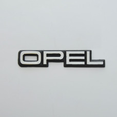 Эмблема надпись Opel старая большая скотч 150 x 30 мм