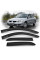 Дефлекторы окон ветровики Mitsubishi Lancer IX 2003-2007 Скотч 3M Voron Glass
