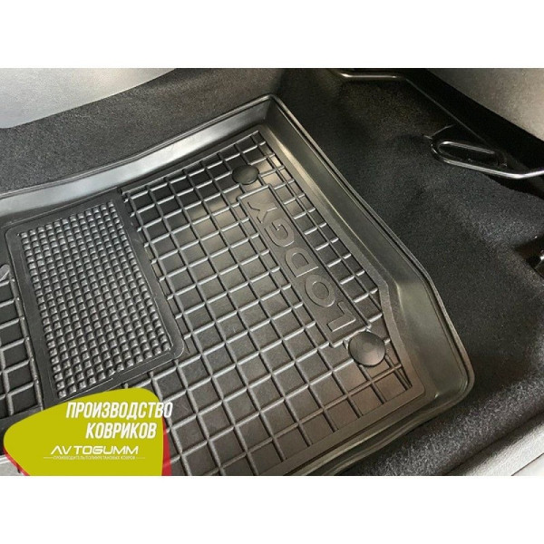 Передні килимки в автомобіль Renault Lodgy 2013- (Avto-Gumm)