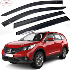 Дефлектори вікон вітровики HIC для Honda CR-V 2017- Оригінал (HO86)