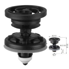 Кліпса кріплення Внутрішнє оздоблення двері Audi A4 Seat Skoda VW 7L6868243 (C1249)