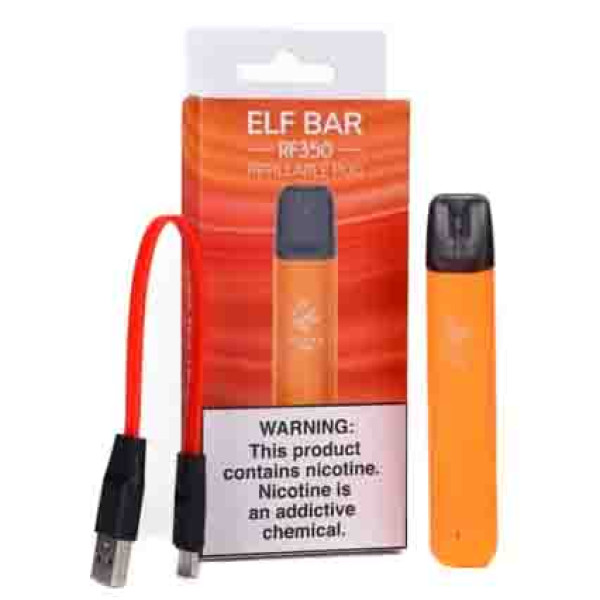 Багаторазова POD-система Elf Bar RF350 Starter Kit 350 mAh Жовтий