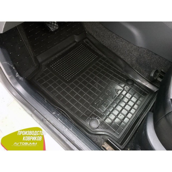 Водійський коврик в салон Seat Ibiza (6J) 2008- (Avto-Gumm)