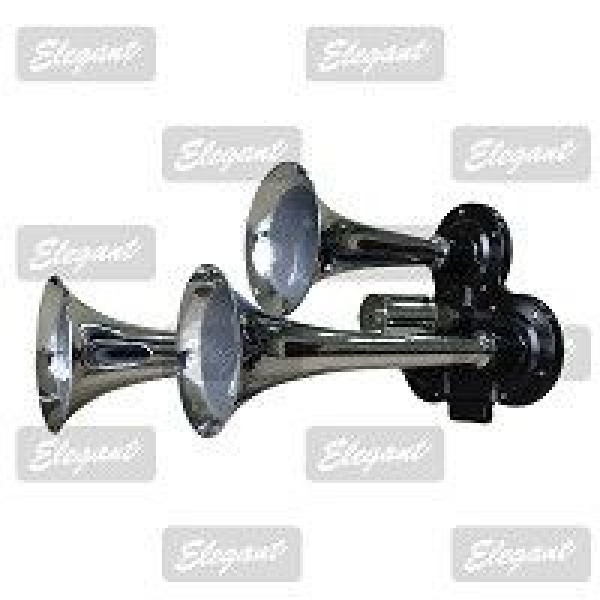 Сигнал автомобильный Elegant 100708/CA1007C 24 v/12V / три дудки