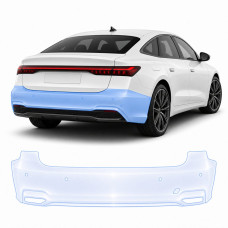 Антигравійна захисна бронеплівка за лекалами для Audi A6 e-tron C9 2024- задній бампер