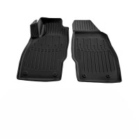 Передние 3D коврики для Opel Corsa D 2006-2014 / Высокий борт