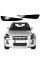 Реснички фар для Hyundai Tucson (JM) 2004-2010 Voron glass