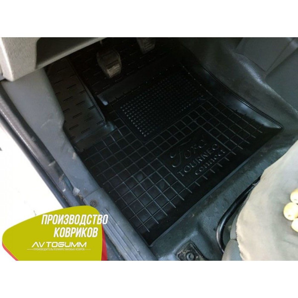 Водительский коврик в салон Ford Connect 2002- (Avto-Gumm)