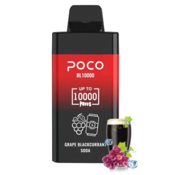 Poco Premium BL10000 20ml Grape Blackcurrant Soda (Регулятор Тяги)