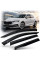 Дефлектори вікон вітровики для Skoda Octavia A8 2020- Седан (SK26)
