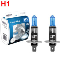 Автолампа галогенная Brevia Power Blue H1 12V 55W 4200K 2 шт (12010PBS)