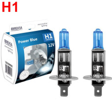 Автолампа галогенная Brevia Power Blue H1 12V 55W 4200K 2 шт (12010PBS)