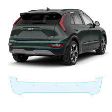 Антигравійна захисна бронеплівка за лекалами для Kia Niro SG2 2022- задній бампер