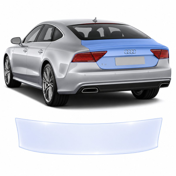 Антигравійна захисна бронеплівка за лекалами для Audi A7 4G 2010-2018 - зона кришки багажника