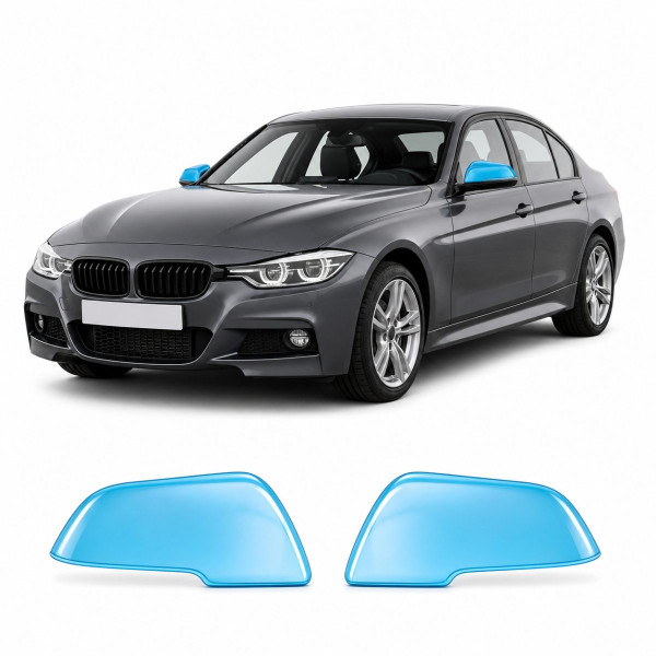 Антигравійна захисна бронеплівка за лекалами для BMW 3 Series F30 facelift 2015-2019 - дзеркала