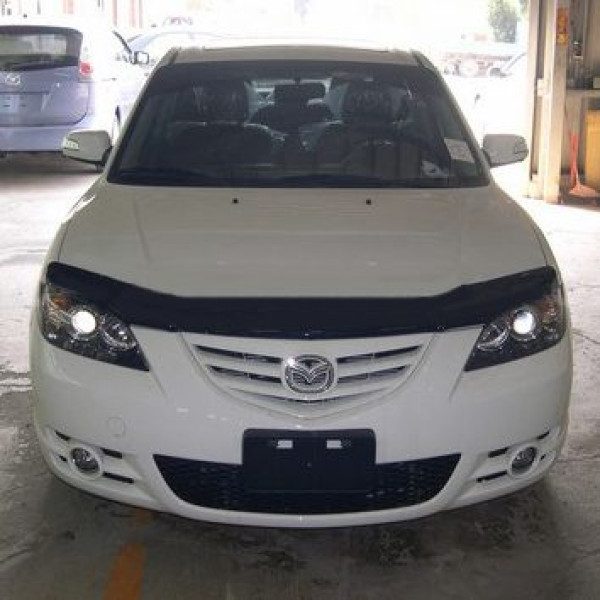 Дефлектор капота мухобойка HIC для Mazda 3 2003-2009 Седан Оригінал (FH-MA09)