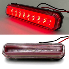 LED Габарит Thoc Auto 85 х 20 мм 12/24V 9 діод Неоновий Червоний (ТН-952) 1 шт