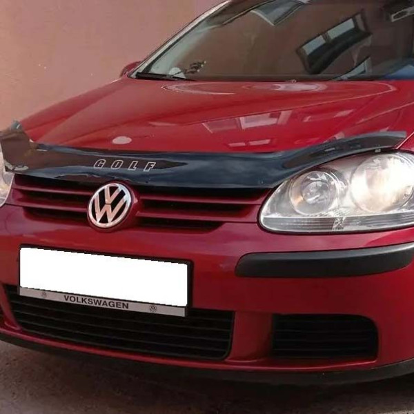 Дефлектор капота мухобійка Volkswagen Golf V 2003-2010 Voron Glass