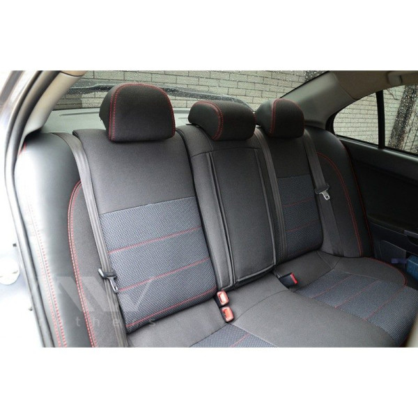 Авточохли модельні MW Brothers для Mitsubishi Lancer X c 2007