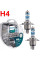 Автолампа галогенна Philips X-treme Vision Pro +150% H4 12V 60/55W 3600K 2 шт (12342XVPS2)
