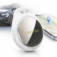 Поисковый GPS-трекер Borofone Беспроводной маякБелый Anti-Lost device Белый (6941991109867) (BC100)