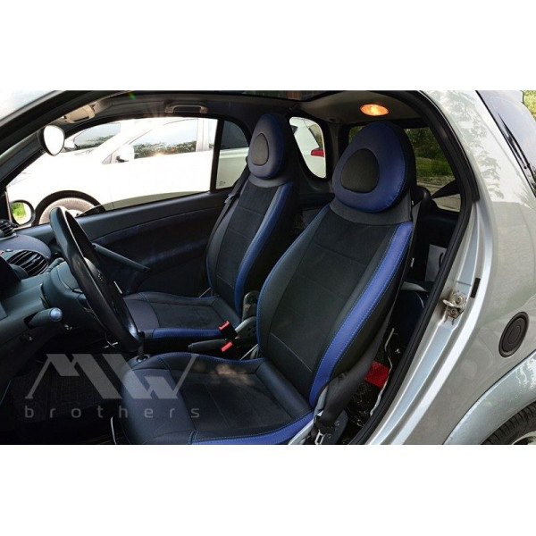 Авточехлы модельные MW Brothers для Mercedes Benz Smart Fortwo II c 2008