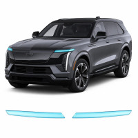 Антигравійна захисна бронеплівка за лекалами для Cadillac Escalade IQ EV 2024- оптика (фари та ПТФ)