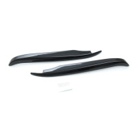 Реснички фар Fly для BMW E46 1998-2003 купе Черные 2 шт