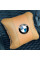 Подушка з логотипом Bmw Екошкіра 3D Кольоровий лого Коричневий 1 шт