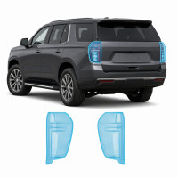 Антигравийная защитная бронепленка по лекалам для Chevrolet Tahoe IV 2021- задние фонари стопы