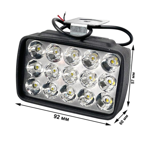 Додаткова світлодіодна LED фара 12W (1W*12) 10-30V 120x45x50 мм Ближній 1 шт (ORL8612)