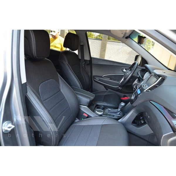 Авточехлы модельные MW Brothers для Hyundai Santa Fe III c 2012