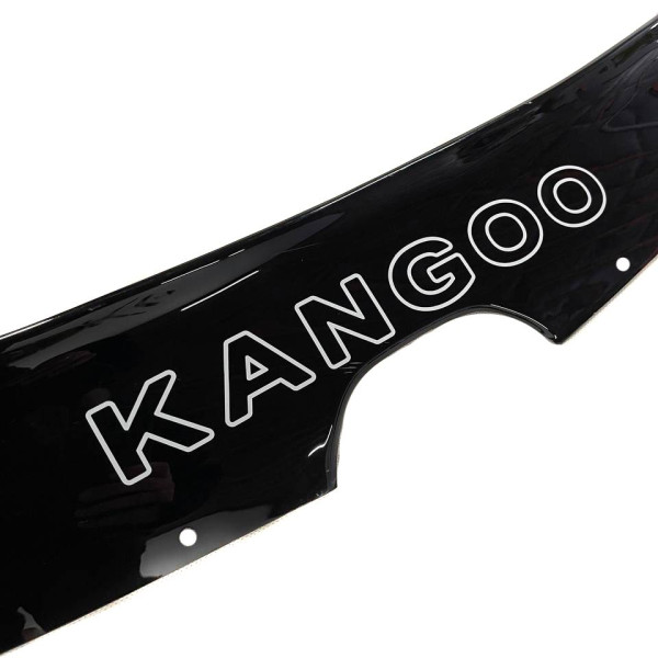 Дефлектор капота мухобойка Renault Kangoo II 2013- Ресталинг Voron Glass