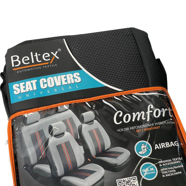 Автомобильные чехлы Beltex Comfort комплект Графит Темно-Серые (BX52310)