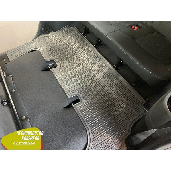 Автомобільні килимки в салон Renault Lodgy 2013 - 3-й ряд (Avto-Gumm)