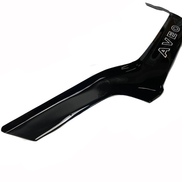 Дефлектор капота мухобойка Chevrolet Aveo T200 2002-2006 Седан / Хечбек Voron Glass