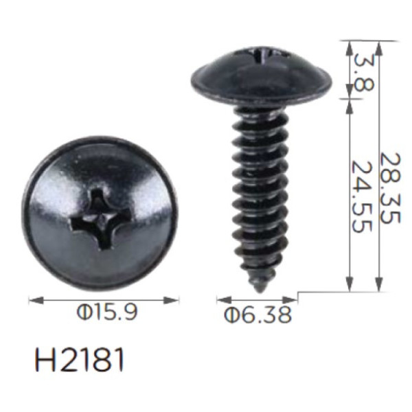 Саморіз Hyundai (92155-22000, 9215522000, 1125406206) (H2181)