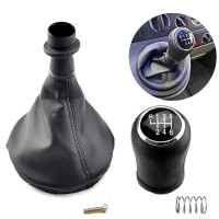 Ручка КПП с пыльником в сборе Модельная для Volkswagen Transporter T5 / T6 7HO711113B №22/6 (6 Скоростей)