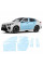 Антигравийная защитная бронепленка по лекалам для BMW iX2 U10 2023- зоны дверей и стойки окон