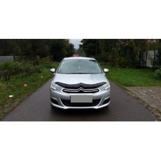 Дефлектор капоту мухобійка для CITROEN C4, 11, хетч, 5д, темний