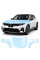 Антигравийная защитная бронепленка по лекалам для BMW iX3 NA5 2025- передняя часть авто (капот бампер фары крылья)
