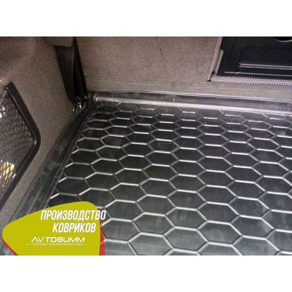 Автомобильный коврик в багажник Seat Altea XL 2006- верхняя полка / Резиновый (Avto-Gumm)