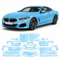 Антигравійна захисна бронеплівка за лекалами для BMW 8 Series G15/G14/G16 2018-2022 - повний кузов