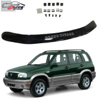 Дефлектор капоту мухобійка для Suzuki Grand Vitara 1998-2005 Євро Кріплення (Vip Tuning) SZ01