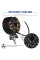 Дополнительная LED фара Ø 147x150x73 mm 27W (3W*9) 10-30V Дальний Spot 1 шт (2701)