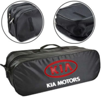 Сумка органайзер техпомощи Kia 53х19х13 / 2 отделения Черная