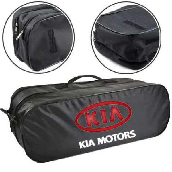 Сумка органайзер техдопомоги Kia 53х19х13/2 відділення Чорна