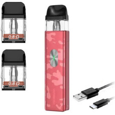 Багаторазовий Pod-Набір Vaporesso Xros 4 Mini 1000mAh 2 мл (Картриджів 0.8 ОМ 3 шт) Camo Red Камо Червоний